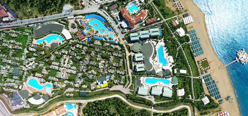 Vonresort Beach-Golden-Coast-Elite - карта всех трех отелей