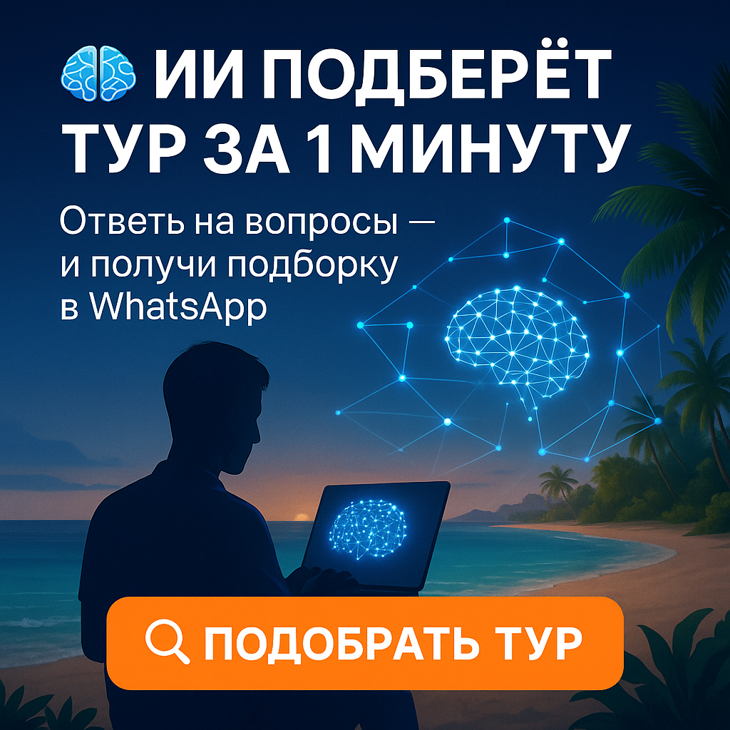 ИИ турагент Онлайнтурс — подбор тура за 1 минуту